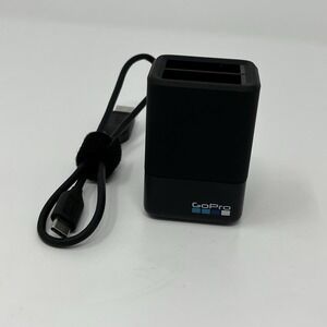 GoPro Dual Battery Charger with USB Cable (Model AADBD-001) – Genuine OEM